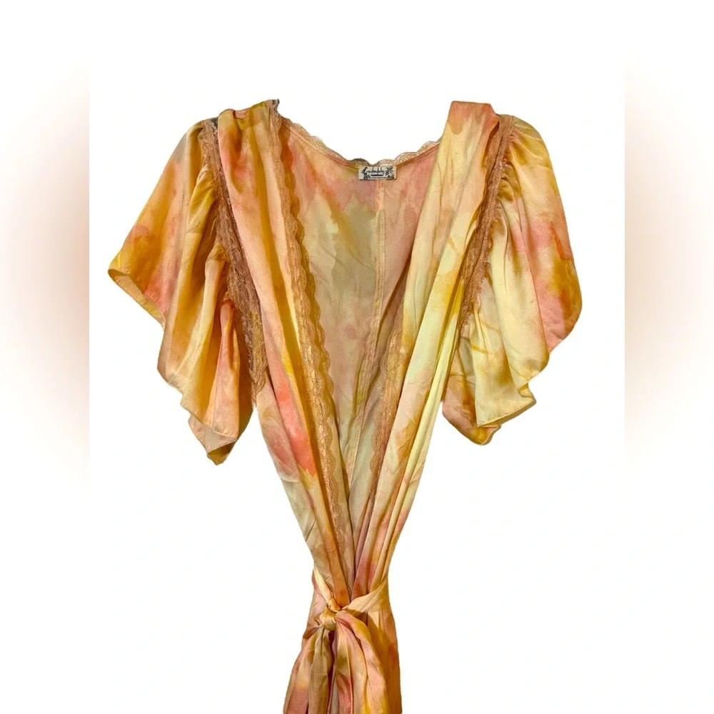 Free People
Moonbeams Lace-Trimmed Tie-Waist Maxi Dress - Picture 8 of 10